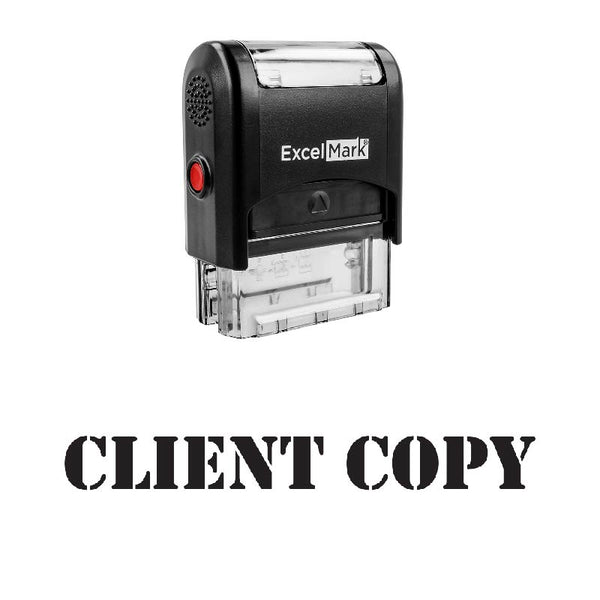 CLIENT COPY Stamp