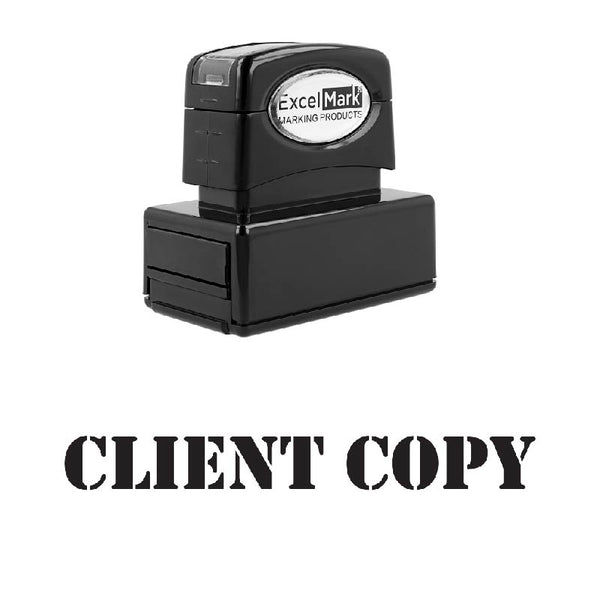 CLIENT COPY Stamp