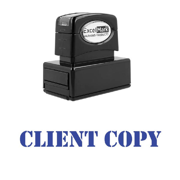 CLIENT COPY Stamp