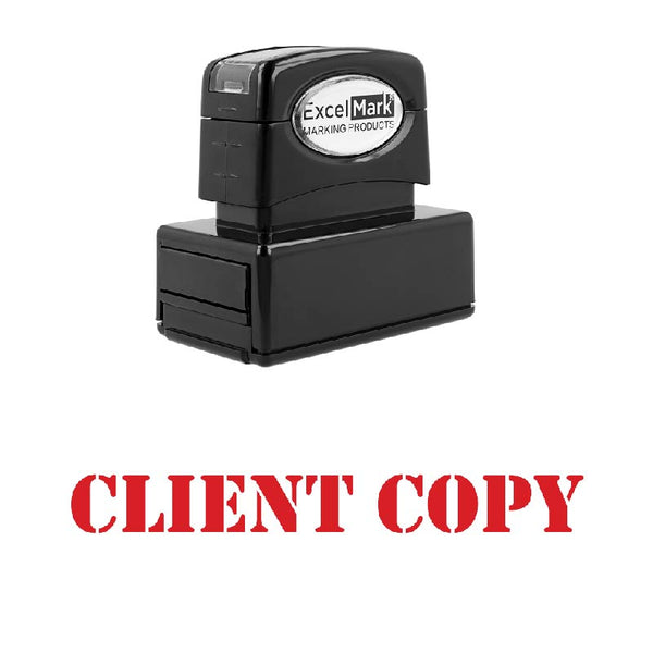 CLIENT COPY Stamp