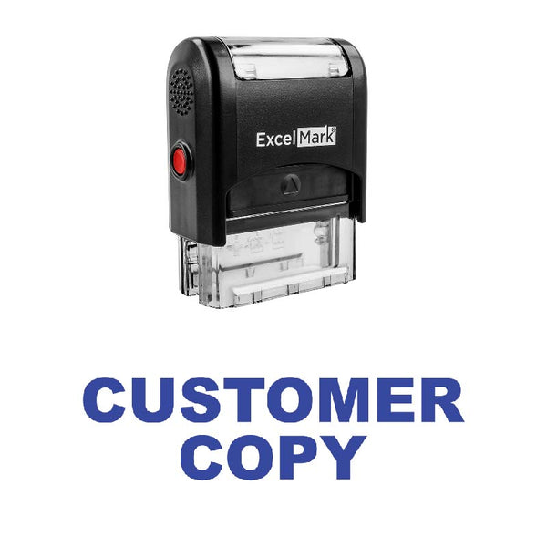 CUSTOMER COPY Stamp