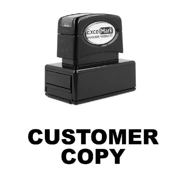CUSTOMER COPY Stamp
