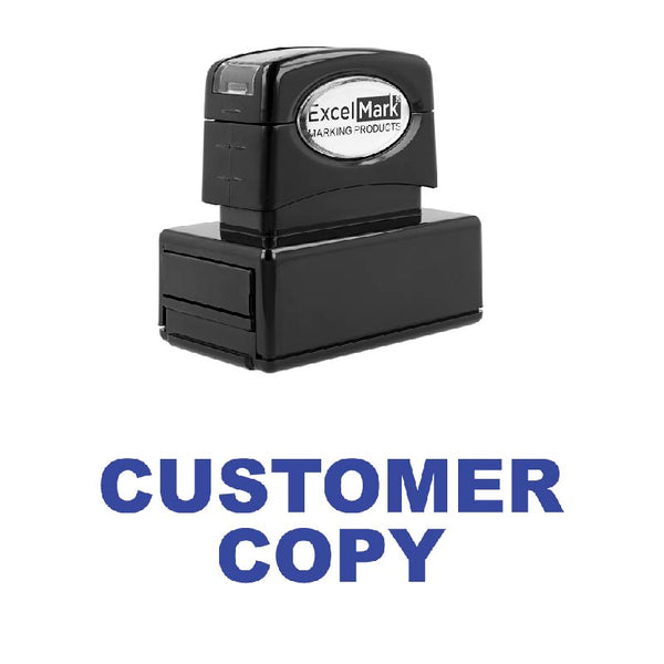 CUSTOMER COPY Stamp