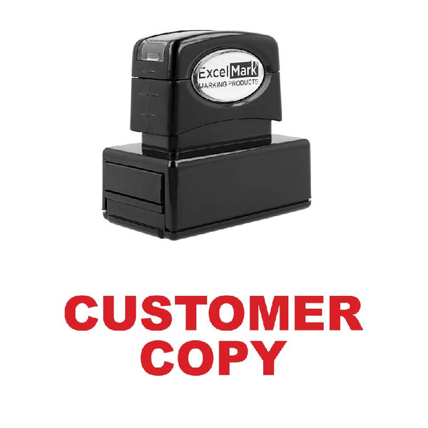 CUSTOMER COPY Stamp