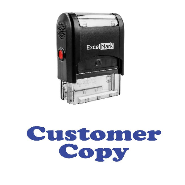 Serif CUSTOMER COPY Stamp