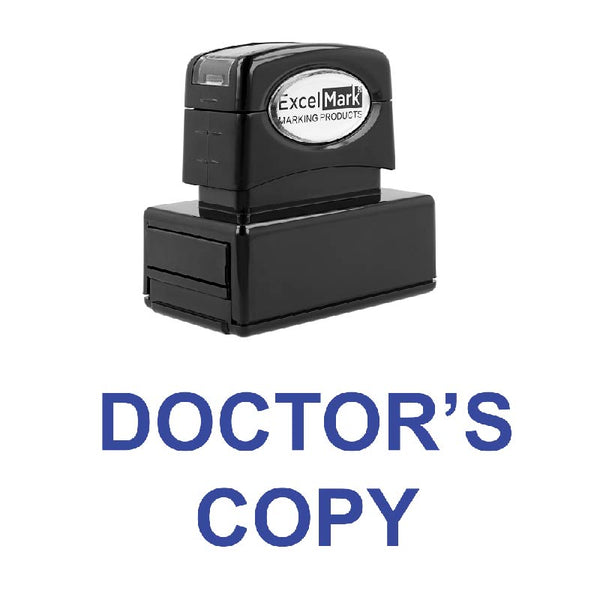 DOCTOR'S COPY Stamp