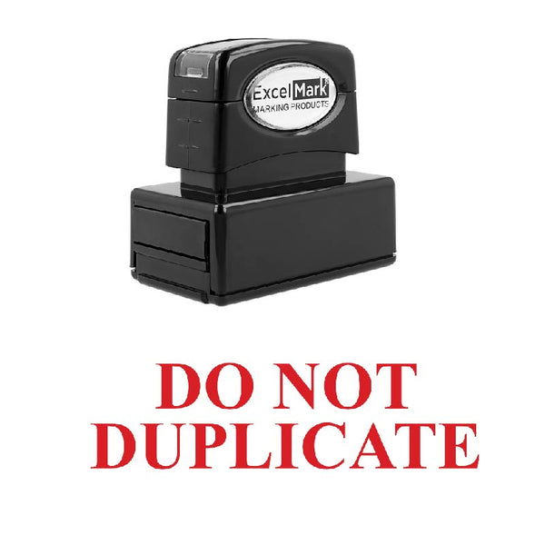 DO NOT DUPLICATE Stamp