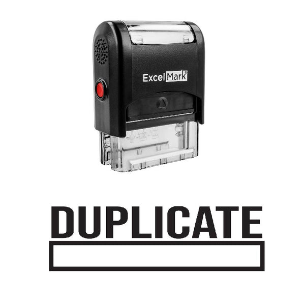 Box DUPLICATE Stamp