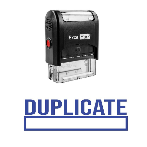 Box DUPLICATE Stamp