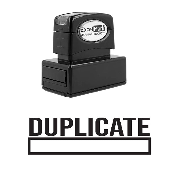 Box DUPLICATE Stamp