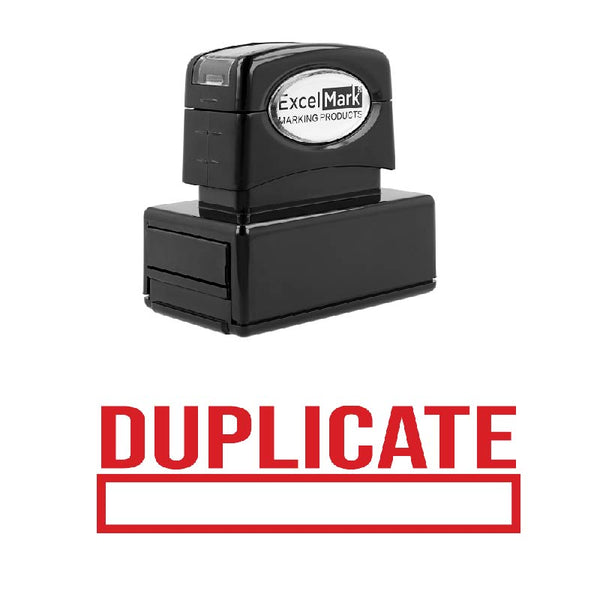 Box DUPLICATE Stamp