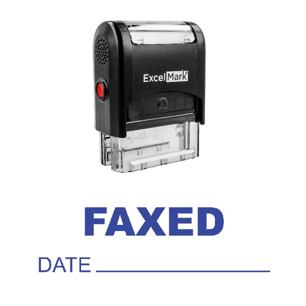 Date Line FAXED Stamp