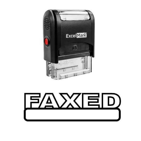Outline FAXED Stamp