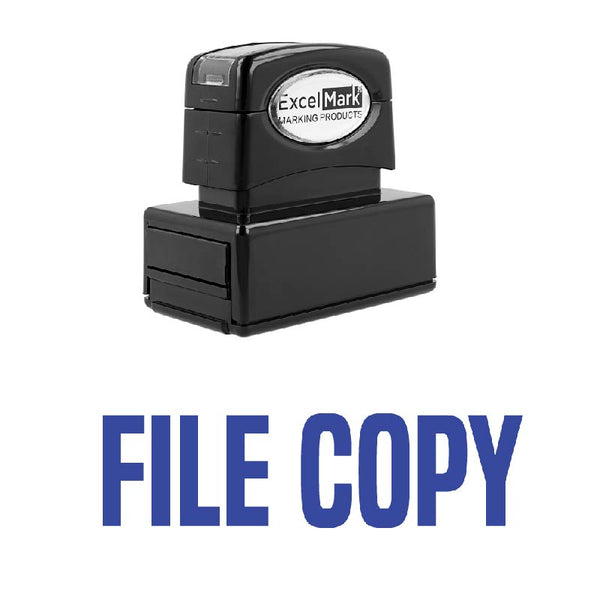 Arial FILE COPY Stamp