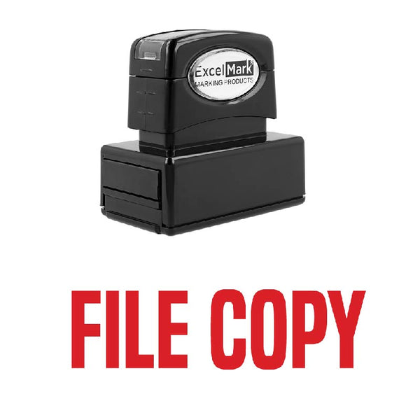 Arial FILE COPY Stamp