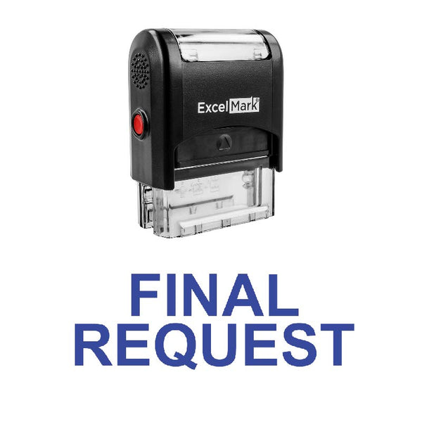 FINAL REQUEST Stamp