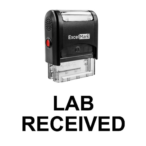 LAB RECEIVED Stamp