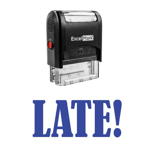 LATE! Stamp