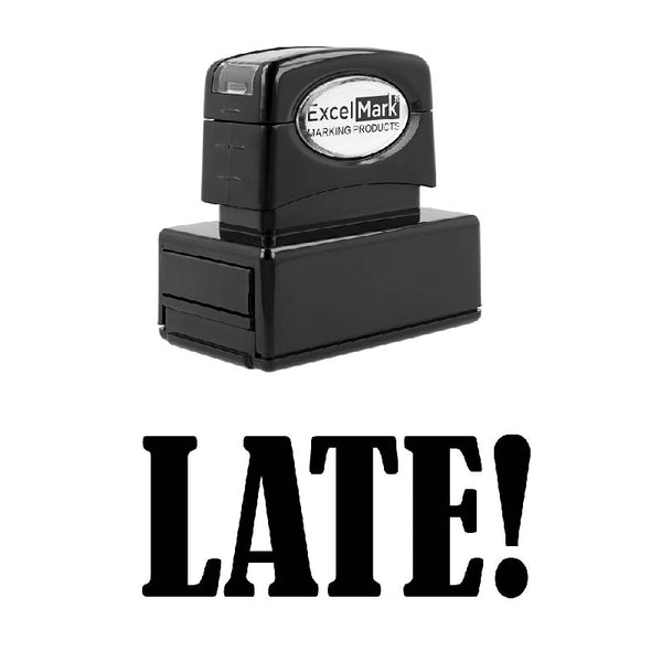 LATE! Stamp