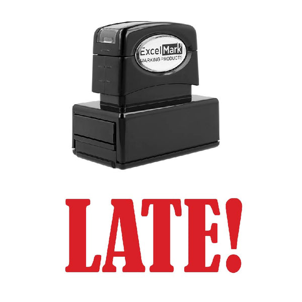 LATE! Stamp
