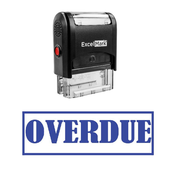 OVERDUE Stamp