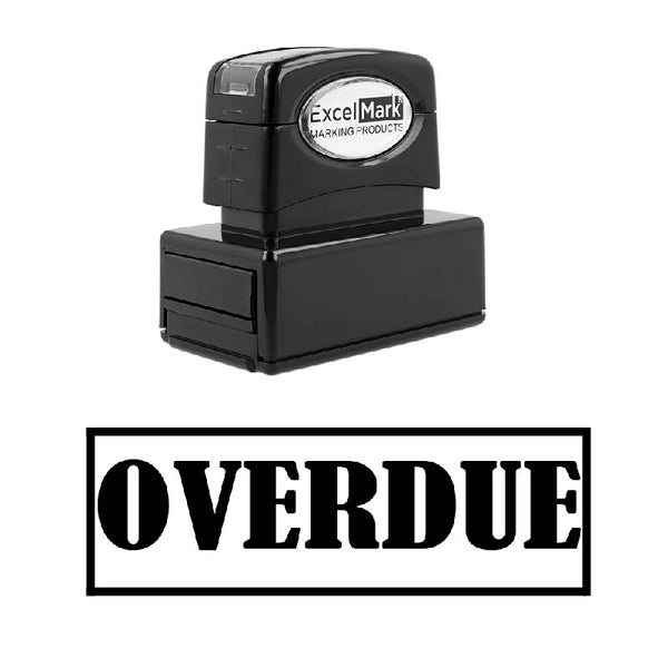 OVERDUE Stamp
