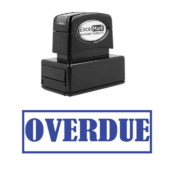 OVERDUE Stamp