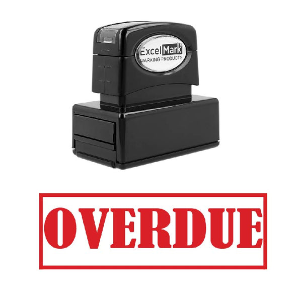 OVERDUE Stamp