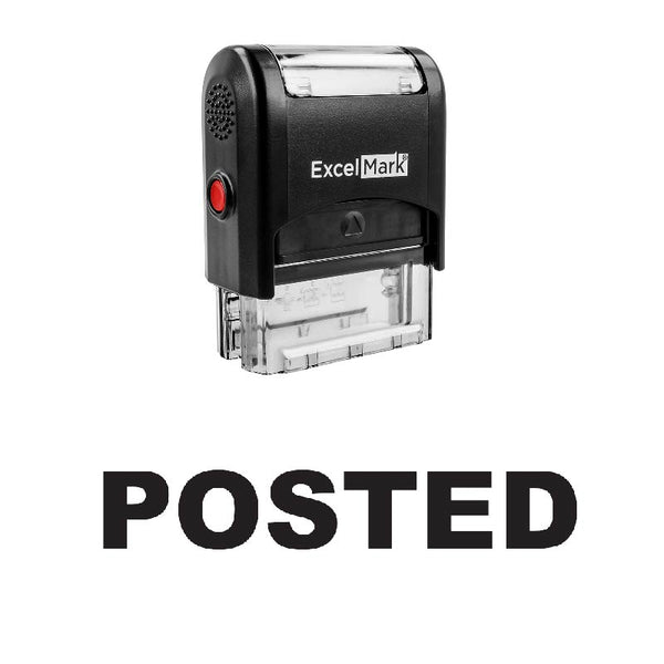 Bold POSTED Stamp