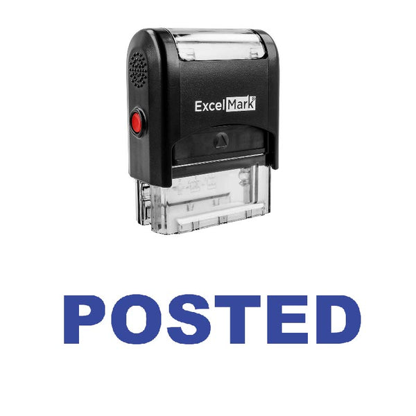 Bold POSTED Stamp