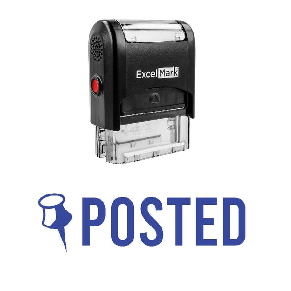 Pin POSTED Stamp