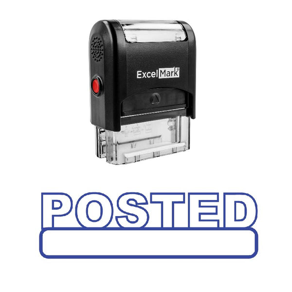 Outline POSTED Stamp