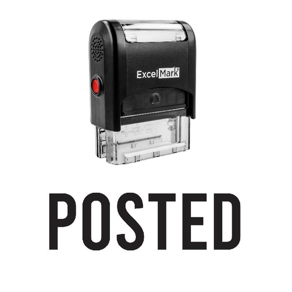 Arial POSTED Stamp