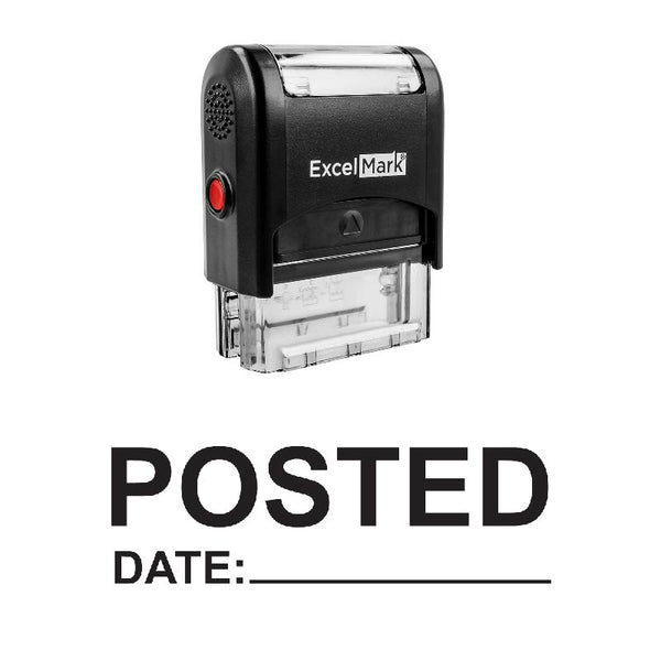 Date Line POSTED Stamp