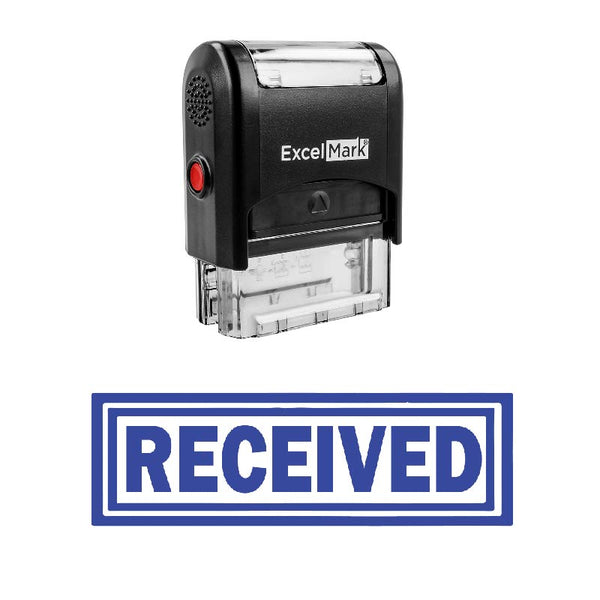 Double Box RECEIVED Stamp