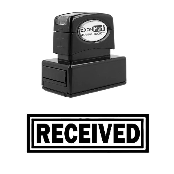 Double Box RECEIVED Stamp