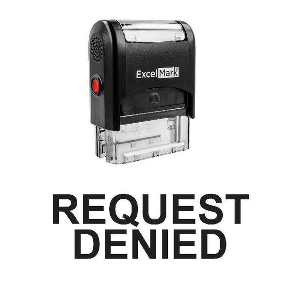 REQUEST DENIED Stamp