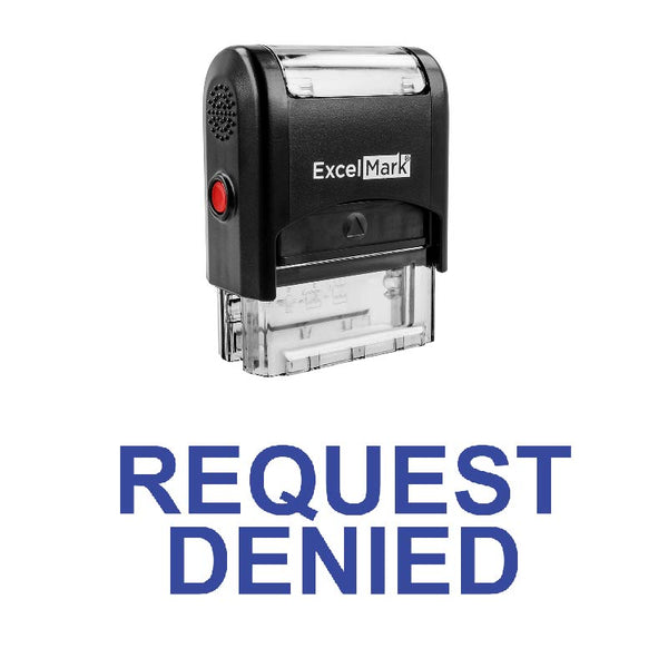 REQUEST DENIED Stamp
