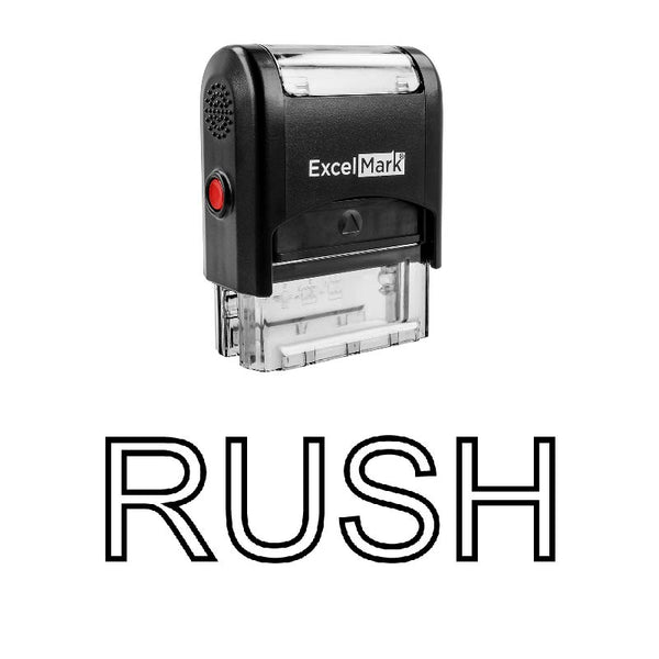 Outline RUSH Stamp