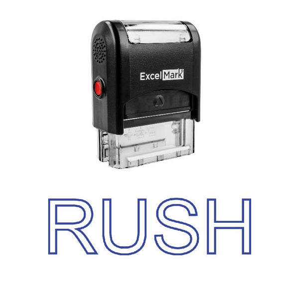 Outline RUSH Stamp
