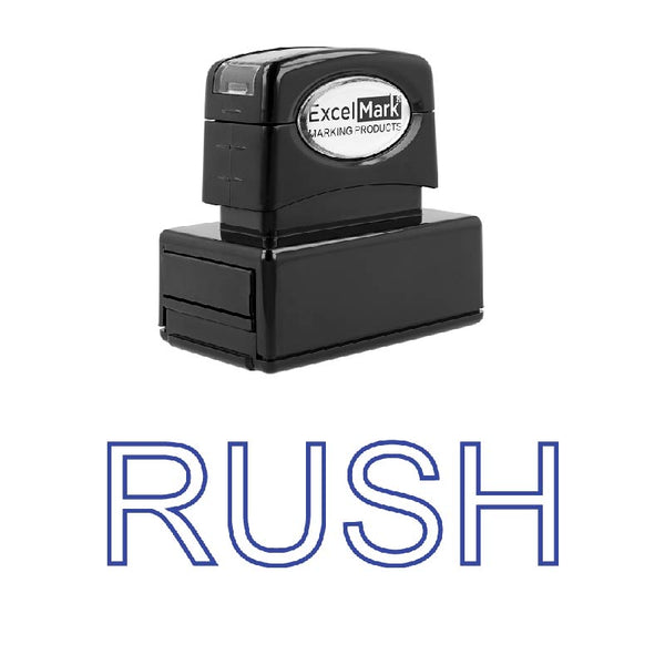 Outline RUSH Stamp