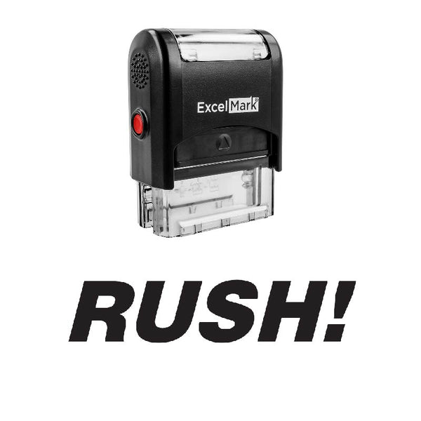 Italic RUSH! Stamp