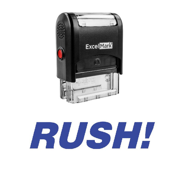 Italic RUSH! Stamp