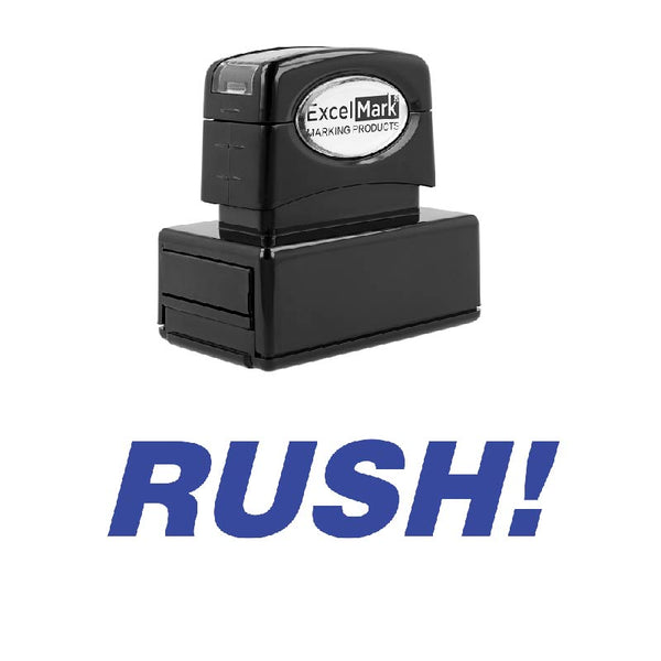 Italic RUSH! Stamp