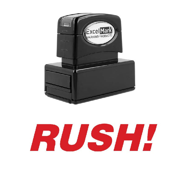 Italic RUSH! Stamp