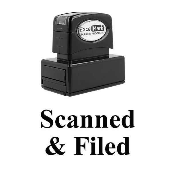 Scanned & Filed Stamp