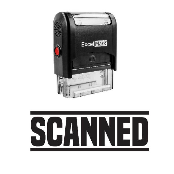 Double Line SCANNED Stamp