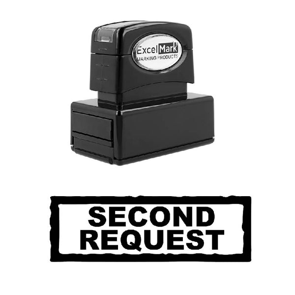 Box SECOND REQUEST Stamp