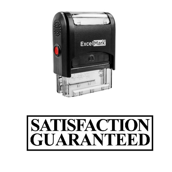 SATISFACTION GUARANTEED Stamp