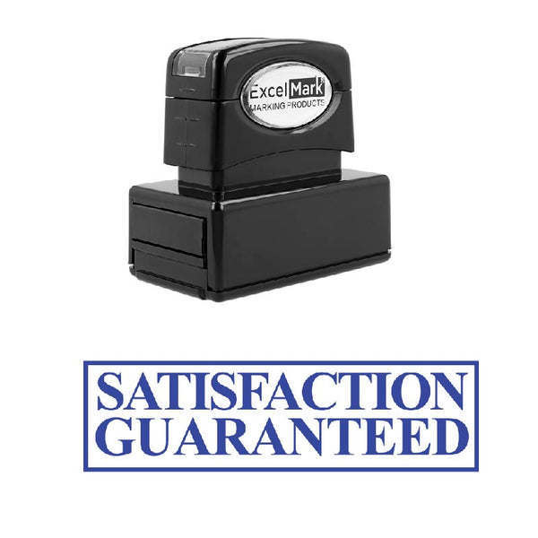 SATISFACTION GUARANTEED Stamp